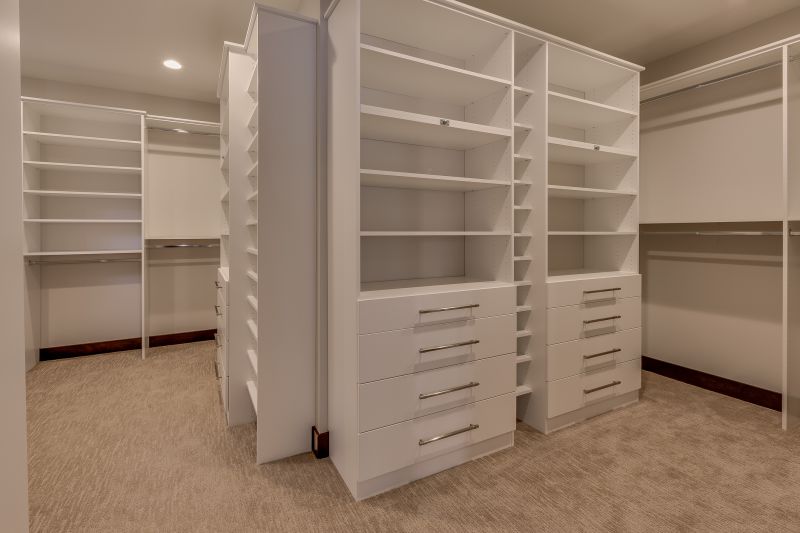 Built-in Shelving for Storage